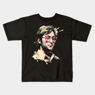 John Lennon Painting Kids T-Shirt